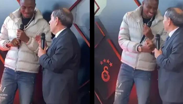 Dursun Özbek'in yatırım tavsiyesi günün gündemi oldu! Osimhen cevap verdi: 'Özel görüşelim'