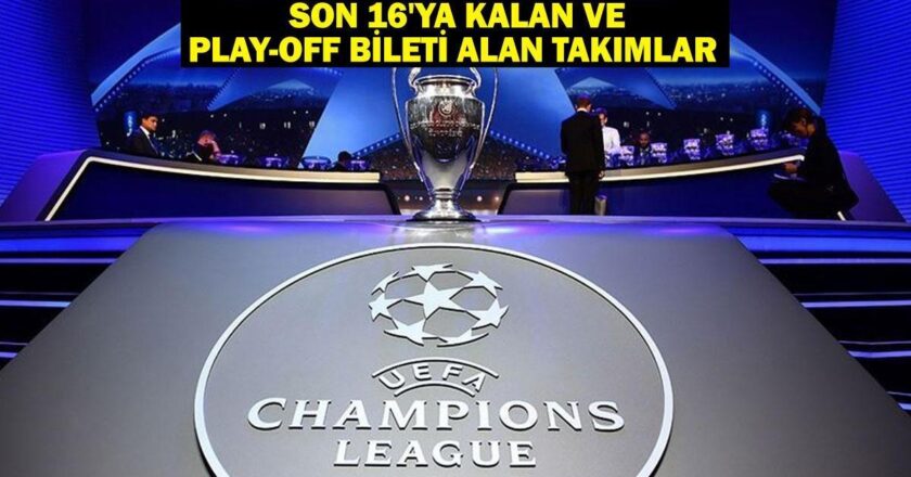 Son 16’da kalan ve play-off biletleri alan takımlar nelerdir?