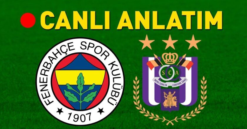 Fenerbahçe Anderlecht’i evde karşılıyor! Maçtan önceki son gelişmeler …