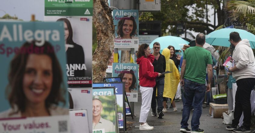 İlk oylama prosedürleri Avustralya’da 3 Mayıs genel seçimleri için başladı