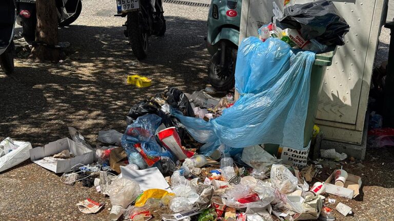 Ozmir deliğinde çöp arızaları artıyor