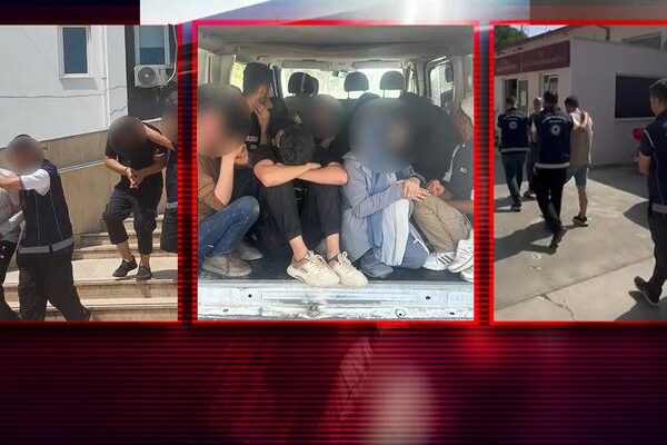 Yüzlerce yasadışı göçmen yakalandı! Görüntüler operasyonlardan geldi: organizatörler tutuklandı