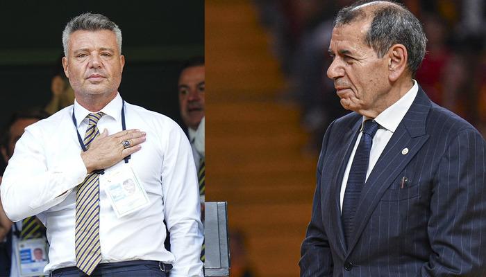 Saran’a şaşkın telefonun yeni başkanı Galatasaray Dursun Özbek’eten Fenerbahce Başkanı!
