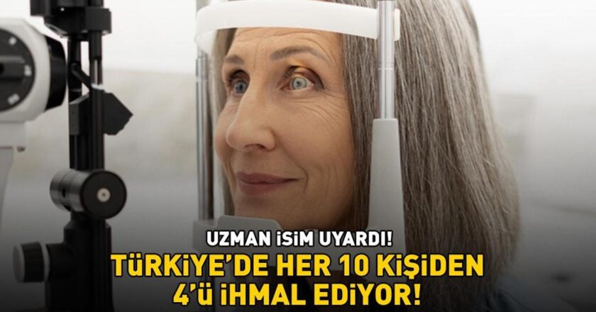 Türkiye’de her 10 kişiden 4’ü ihmal ediyor! Uzman uyarıyor: Erken teşhis ve bilinçli davranışla bunun önüne geçmek mümkün.