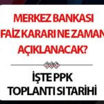 MPC MERKEZ BANKASI TOPLANTI TARİHİ 2025 ARALIK | Merkez Bankası’nın faiz kararı ne zaman açıklanacak? TCMB faiz indirimine gidecek mi? Faiz beklentisi nedir? İşte Merkez Bankası’nın 2025 yılı faiz tahminleri! Enflasyon Raporu belirleyici olacak!
